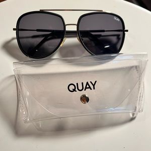 High key oversized Quay sunglasses